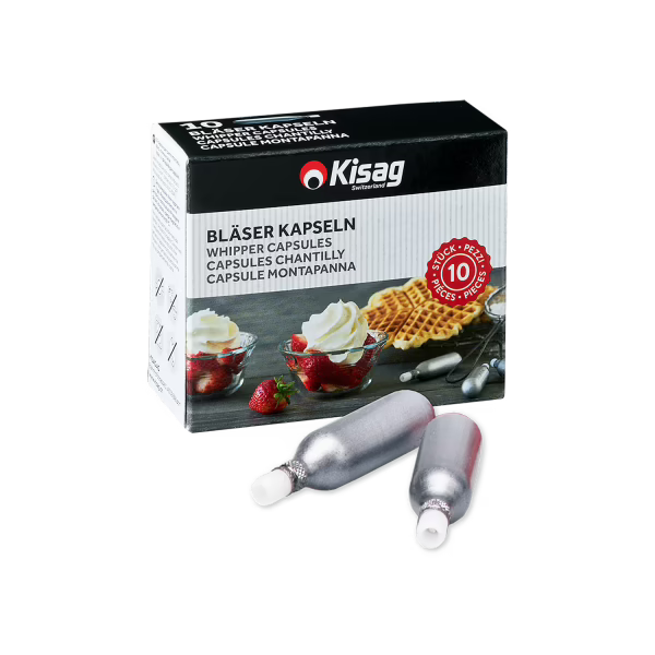 Kisag Rahmbläser Kapslen 10 Stück