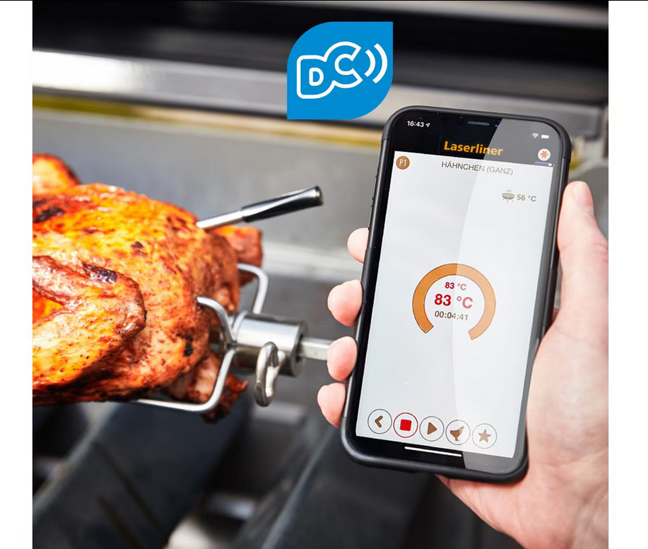 Laserliner Fleischthermometer ThermoControl Air