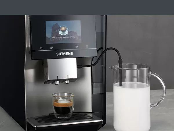 Siemens Kaffeevollautomat TP705D01 EQ700 classic Morning haze/schwarz
