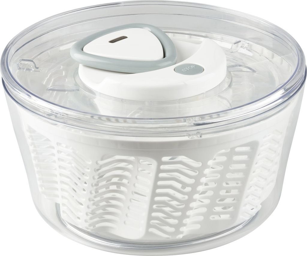 Zyliss Salatschleuder Easy Spin 2 - 26 cm, Weiss