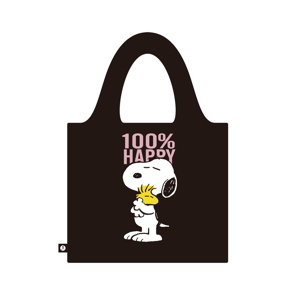 [A-1637] Recycling-Tasche LES ARTISTES (mehrfarbig, Happy Snoopy)