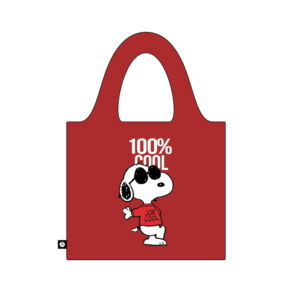 [A-1638] Recycling-Tasche LES ARTISTES (mehrfarbig, Cool Snoopy)
