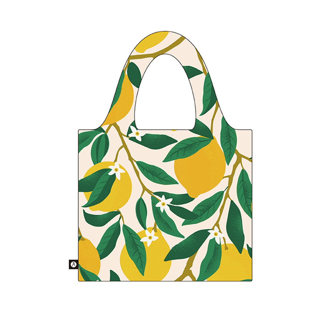 [A-1657] Recycling-Tasche LES ARTISTES (mehrfarbig, Lemon)