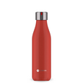 [A-1962] Isoliertrinkflasche LES ARTISTES (Aro) (Timeless, rot, 500 ml, einfarbig, Normaler Deckel)