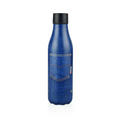 [A-2070] Isoliertrinkflasche LES ARTISTES (Bela) (mehrfarbig, 500 ml, Jean Blau, Normaler Deckel)