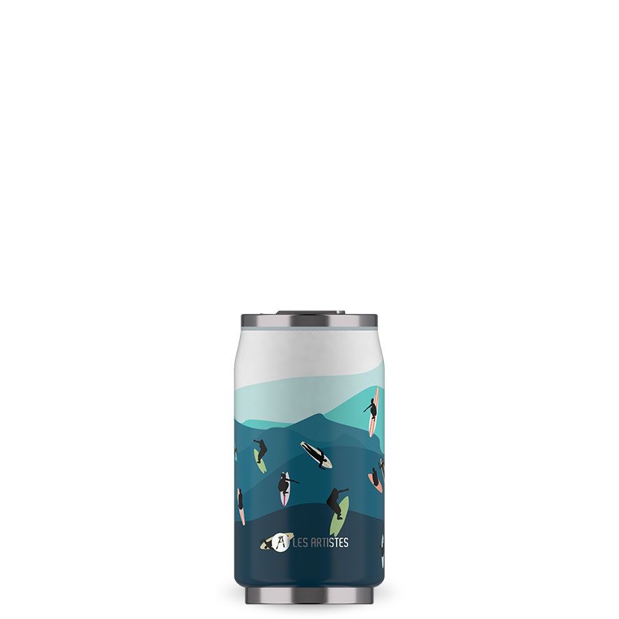 [A-4310] Isoliertrinkdose LES ARTISTES (Aro) (Earth, mehrfarbig, 280 ml, Surf)