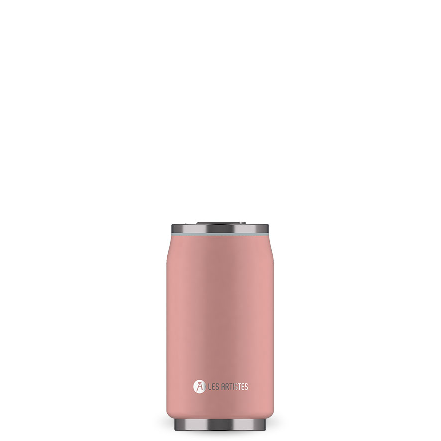 [A-4325] Isoliertrinkdose LES ARTISTES (Aro) (Timeless, pink, 280 ml, einfarbig)