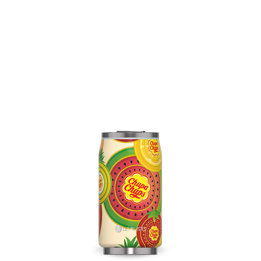[A-4351] Isoliertrinkdose LES ARTISTES (Aro) (Iconic, mehrfarbig, 280 ml, Chupa Fruit)