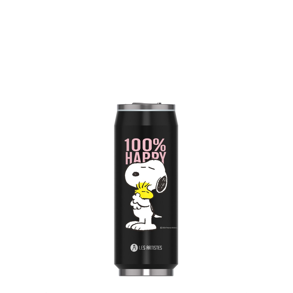 [A-4387] Isoliertrinkdose LES ARTISTES (Aro) (Iconic, mehrfarbig, 500 ml, Happy Snoopy)