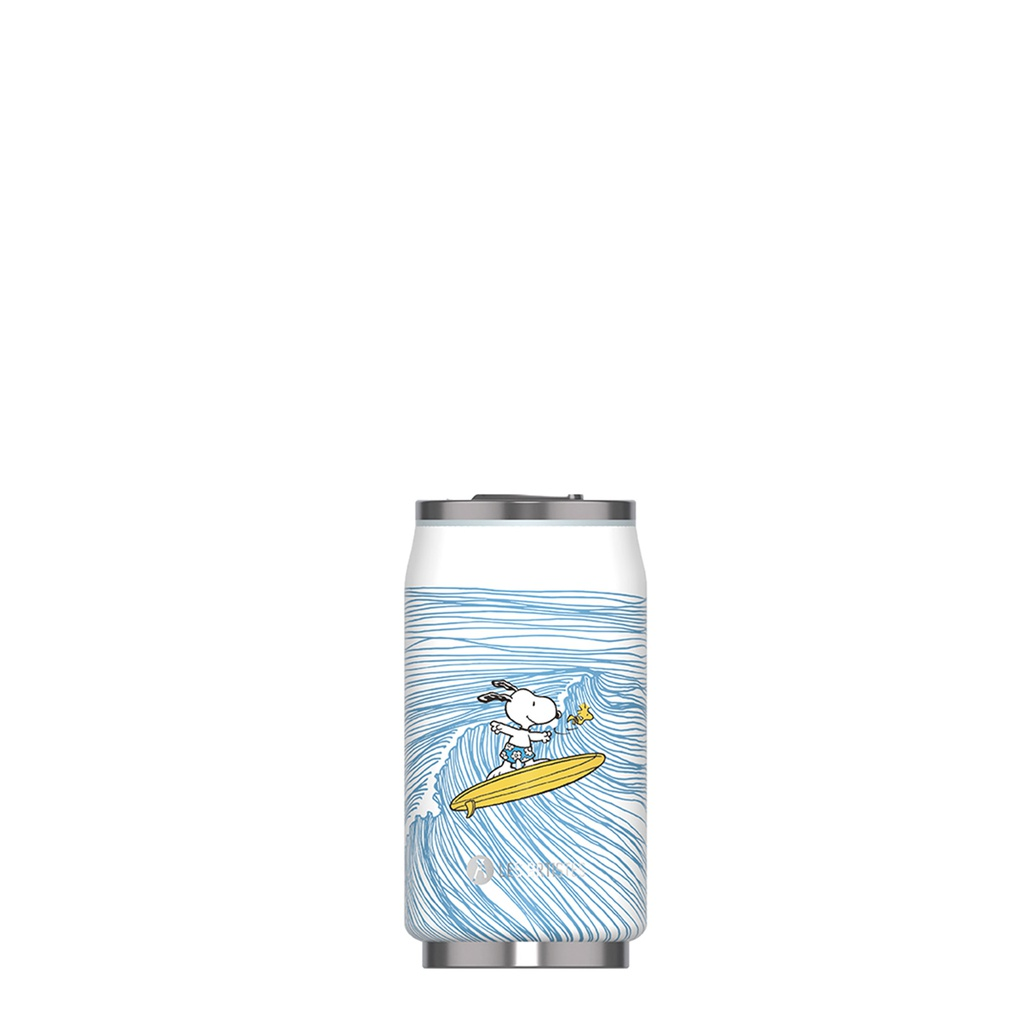 [A-9316] Isoliertrinkdose LES ARTISTES (Bela) (mehrfarbig, 280 ml, Surfing Snoopy)