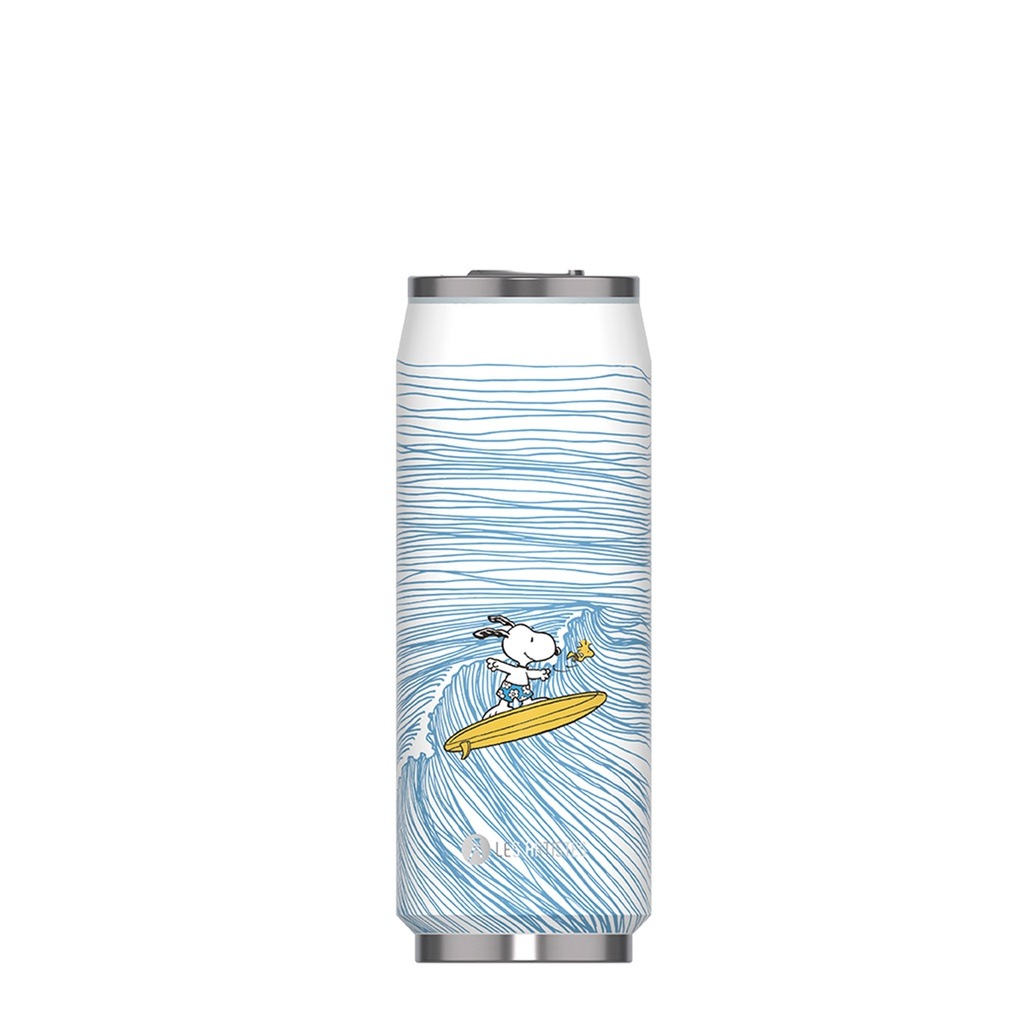[A-9320] Isoliertrinkdose LES ARTISTES (Bela) (mehrfarbig, 500 ml, Surfing Snoopy)