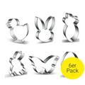 Ausstecher Ostern Edelstahl (6er Set)