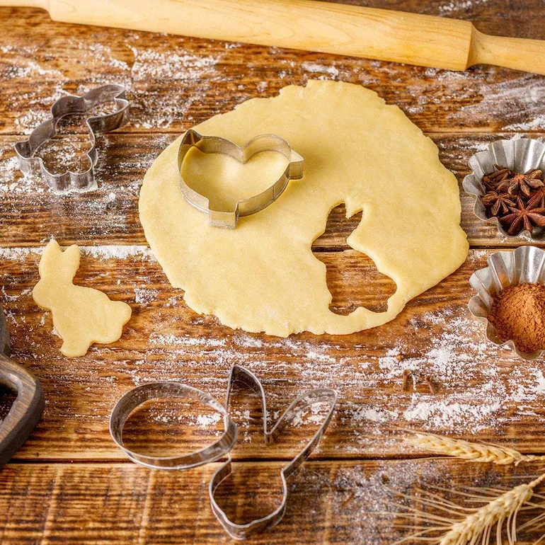 Ausstecher Ostern Edelstahl (6er Set) 7