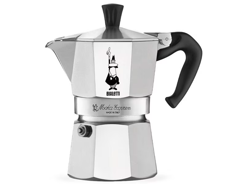 Bialetti Espressokocher Coffee 2 Tassen, Aluminium