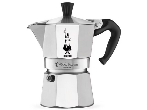 Bialetti Espressokocher Coffee 2 Tassen, Aluminium