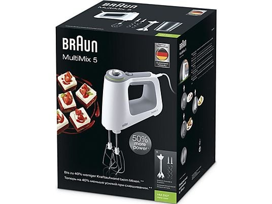 Braun MultiMix 5 Handmixer HM 5107 WH4