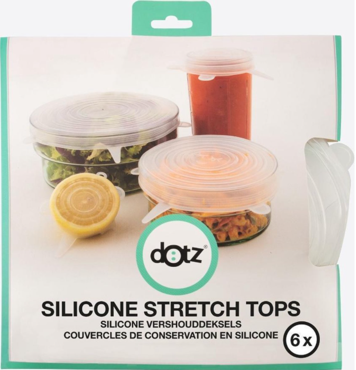 Dotz 6x Frischhaltedeckel Silikon3