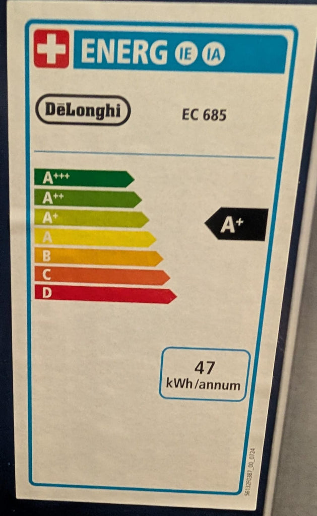 De'Longhi Siebträgermaschine Dedica Style Siebträgermaschine EC685