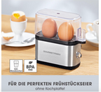 GOURMETmaxx Eierkocher Kompakt 2.0 Silber 2Eier 03