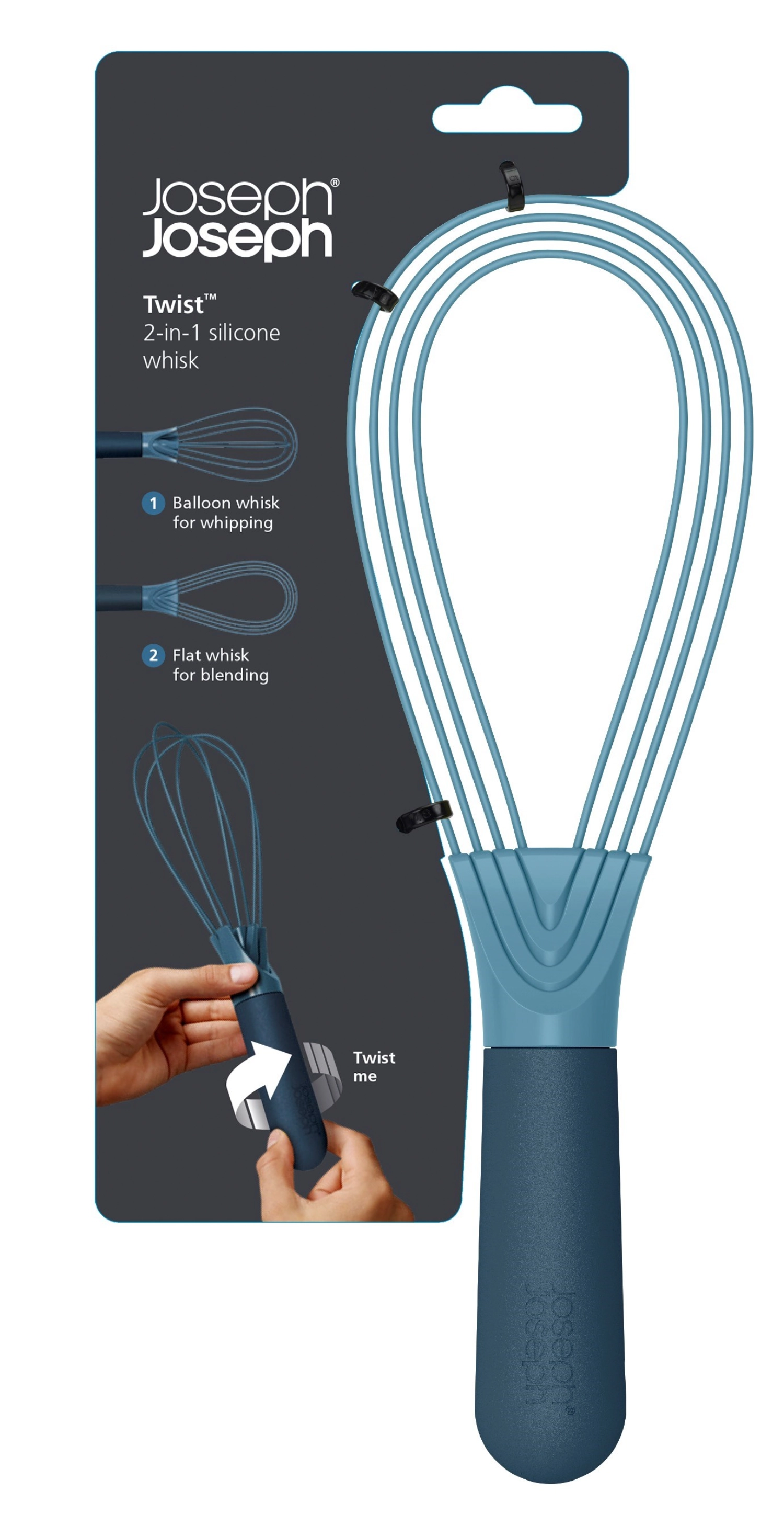 Joseph Joseph Twist Schneebesen blau2