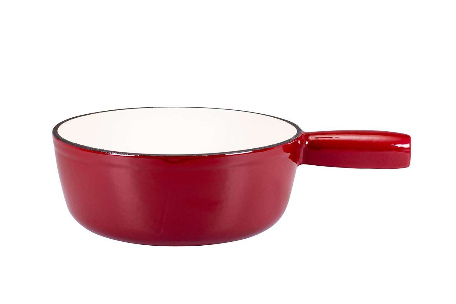 Kadastar Guss-Caquelon “Rosso scuror“ Ø22 cm2 L rot