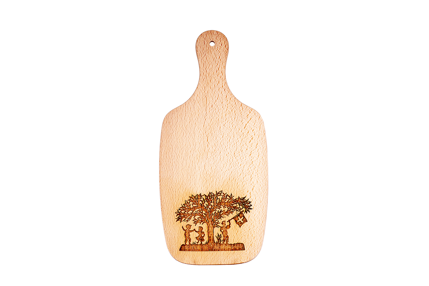 Kadastar Holzbrett “Bergchilbi”, Buche geölt 34x15x1cm