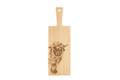 Kadastar Holzbrett E40 “Schwarznasenschaf”, Buche geölt 40x13x2cm