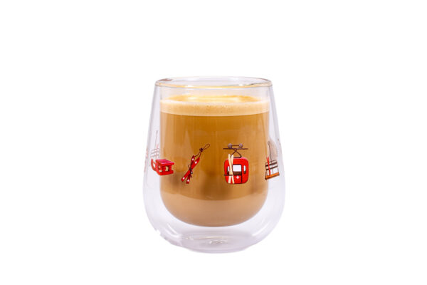 Kadastar Kaffeegläser Winterland doppelwandig 250ml  2-er Set2