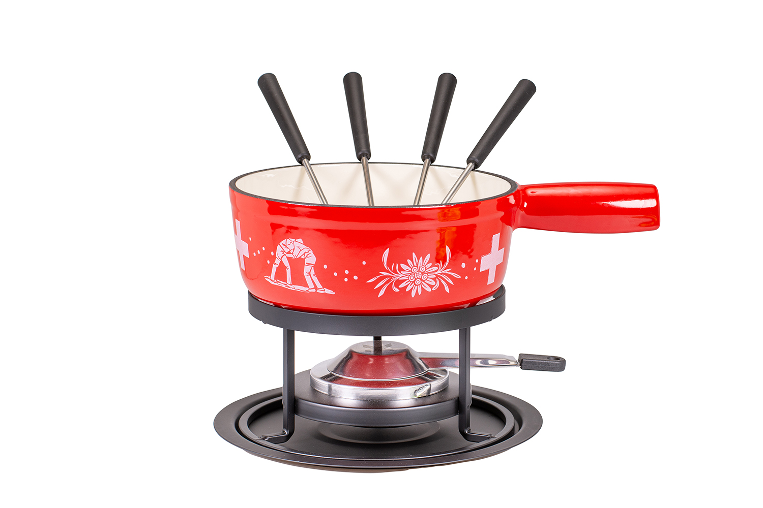 Kadastar Käsefondue-Set  Bonjour Suisser Ø20cm 1.6L