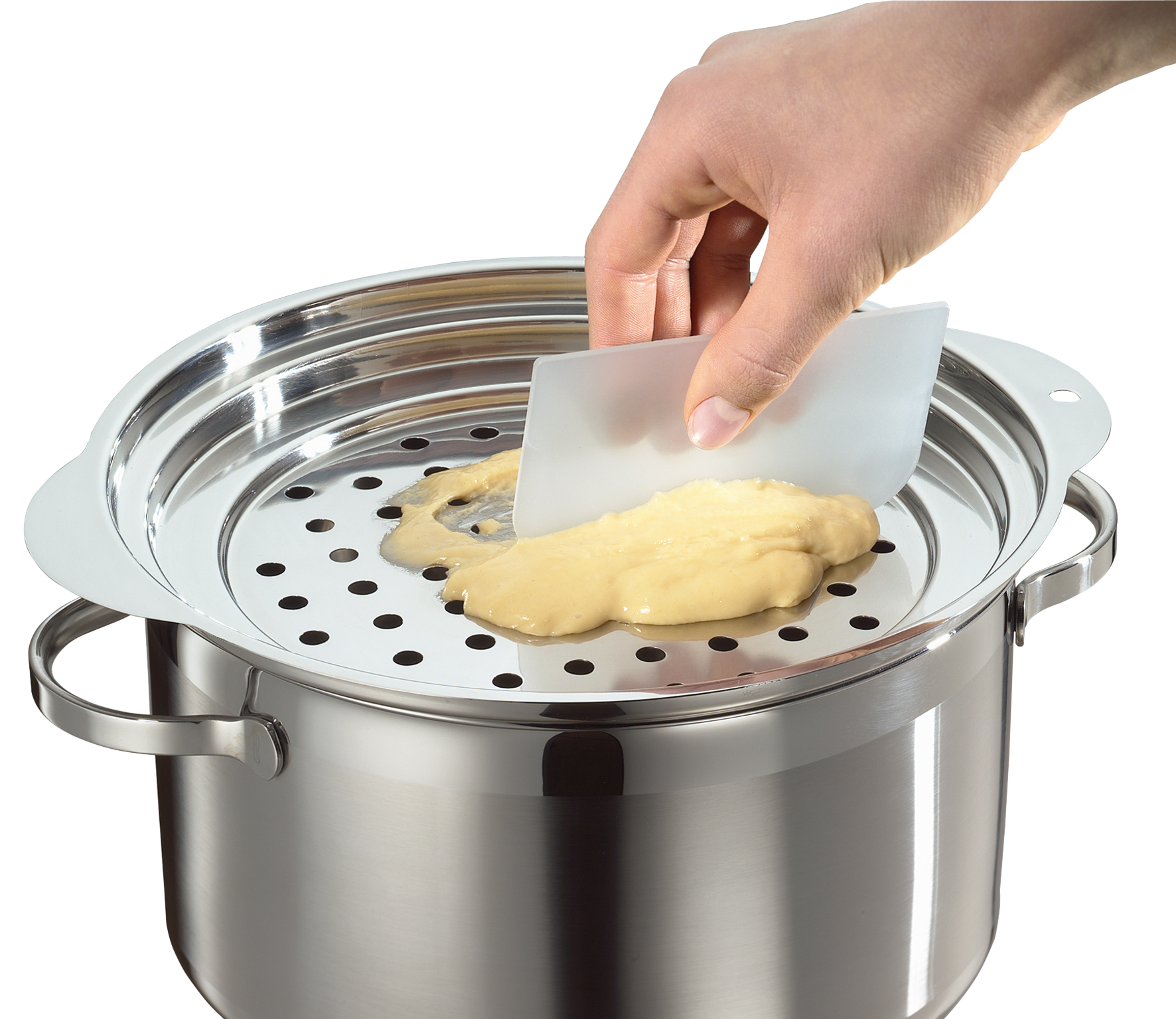 Küchenprofi Spätzle-Sieb d20-26cm Eelstahl 1