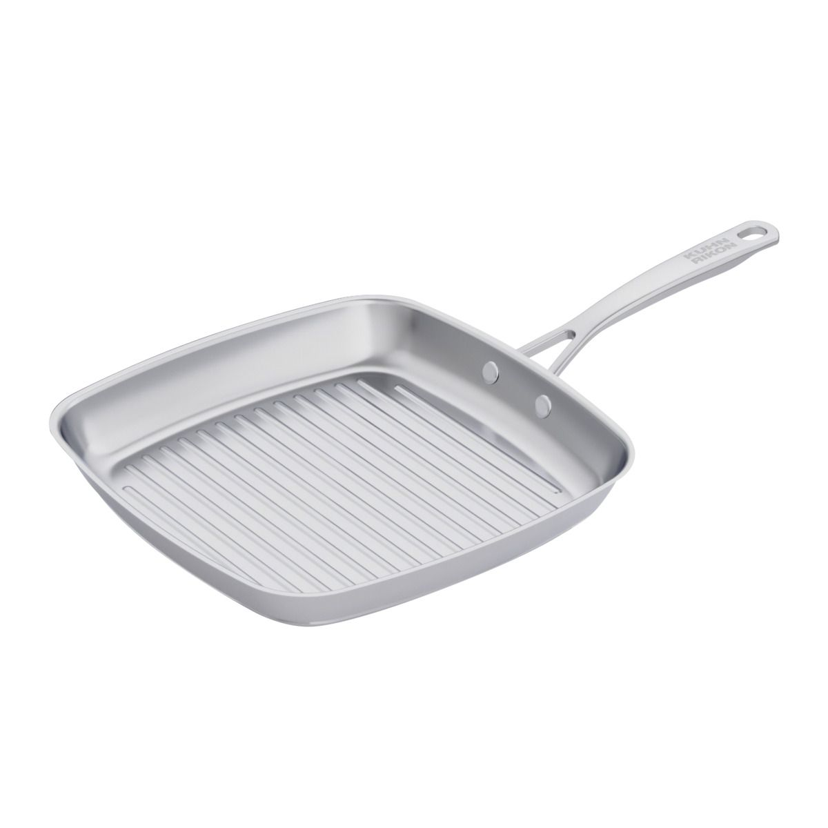 Kuhn Rikon Allround Grillpfanne unbeschichtet gerillt Ø27x27cm