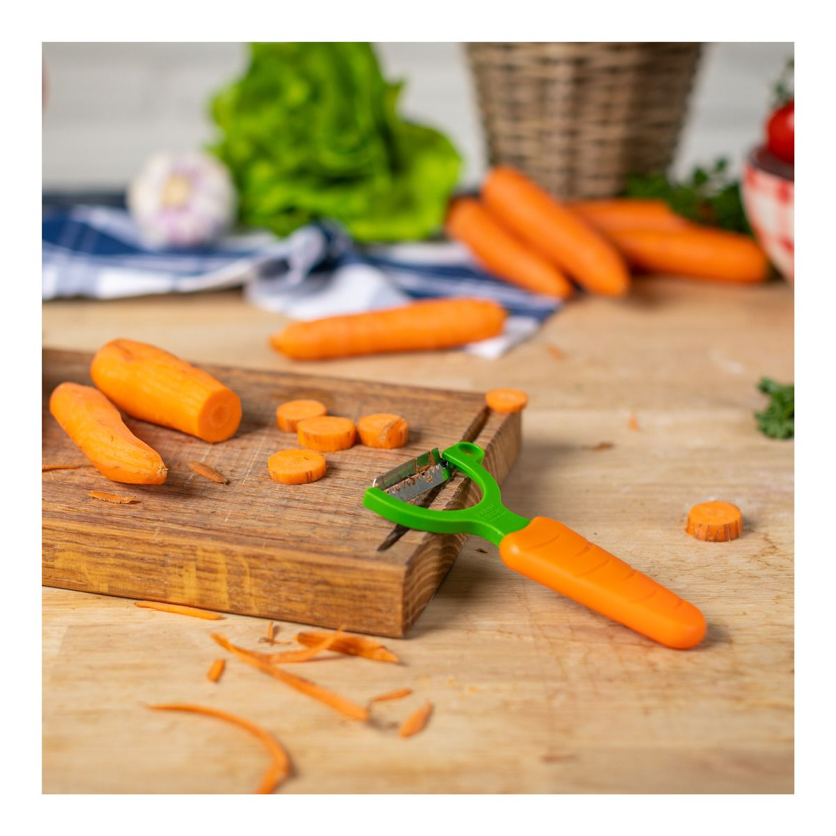 Kuhn Rikon Veggie Gemüsesparschäler Julienne Karotte1