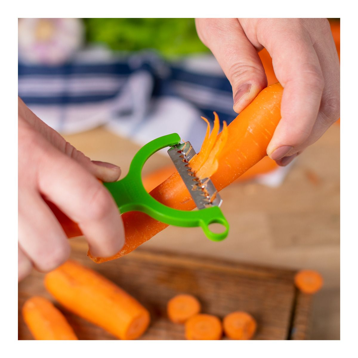 Kuhn Rikon Veggie Gemüsesparschäler Julienne Karotte2
