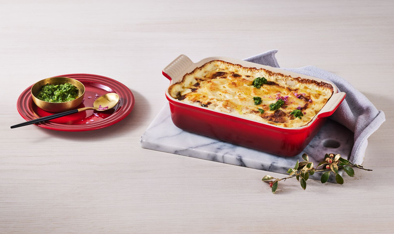 Le Creuset Auflaufform Traditionell 26cm 2,4L Kirschrot 2