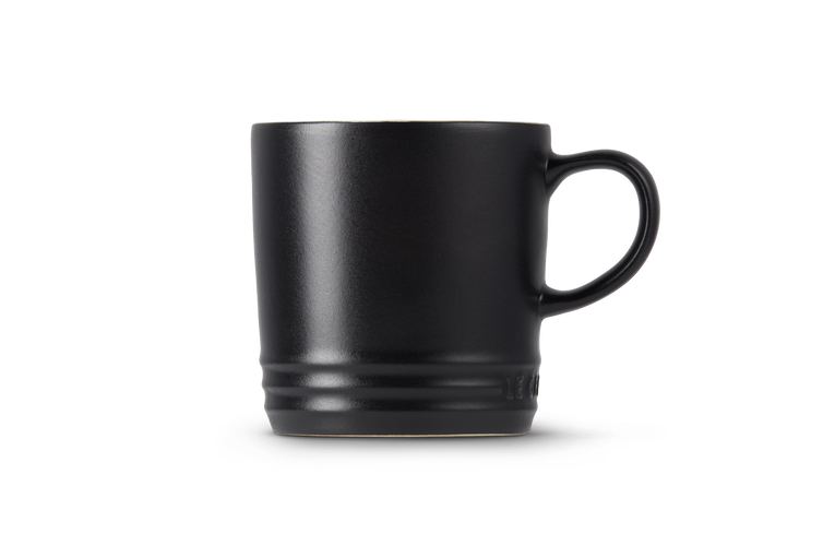 Le Creuset Becher 350ml schwarz matt1