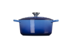 Le Creuset Runder Bräter aus Gusseisen Ø24cm4,2L Azure2