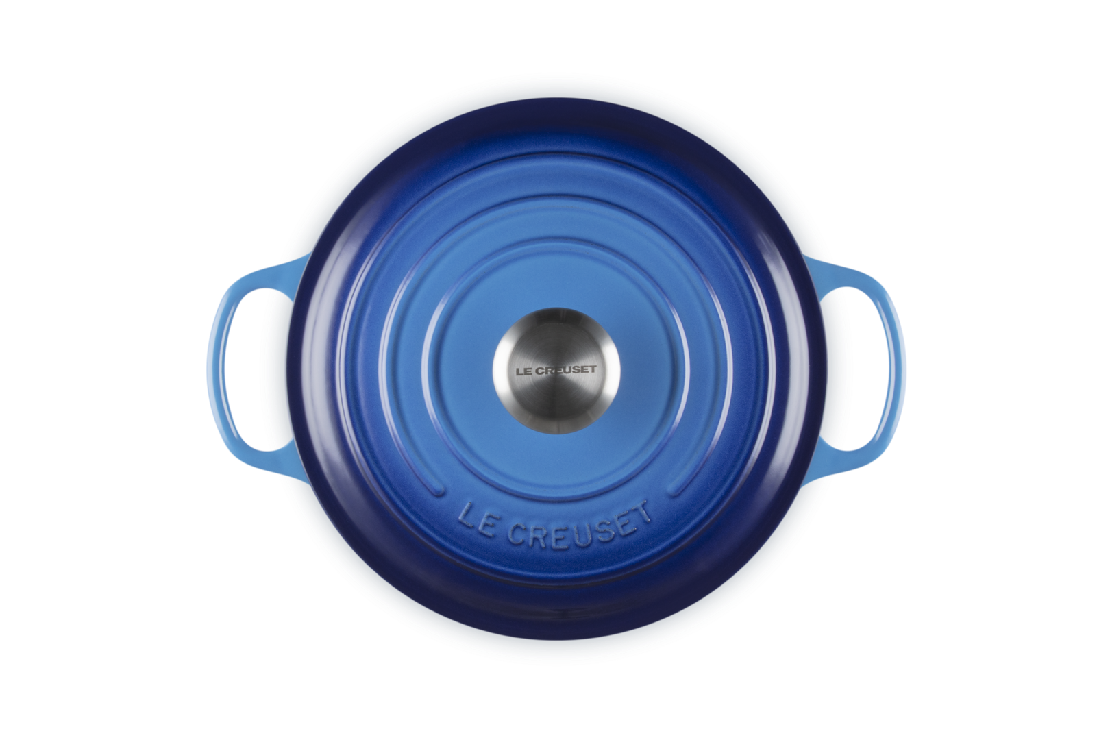Le Creuset Runder Bräter aus Gusseisen Ø24cm4,2L Azure3