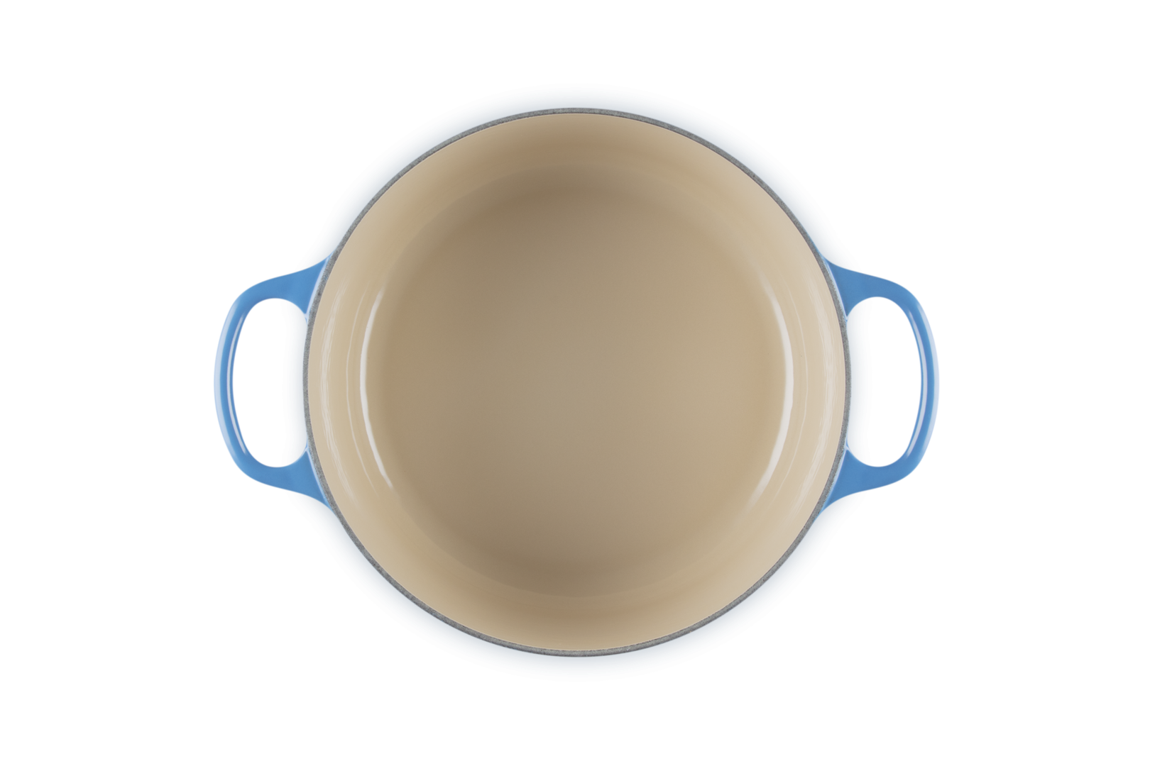 Le Creuset Runder Bräter aus Gusseisen Ø24cm4,2L Azure4