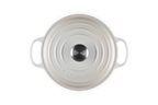 Le Creuset Runder Bräter aus Gusseisen Ø24cm 4,2L Meringue3