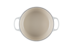 Le Creuset Runder Bräter aus Gusseisen Ø24cm 4,2L Meringue4