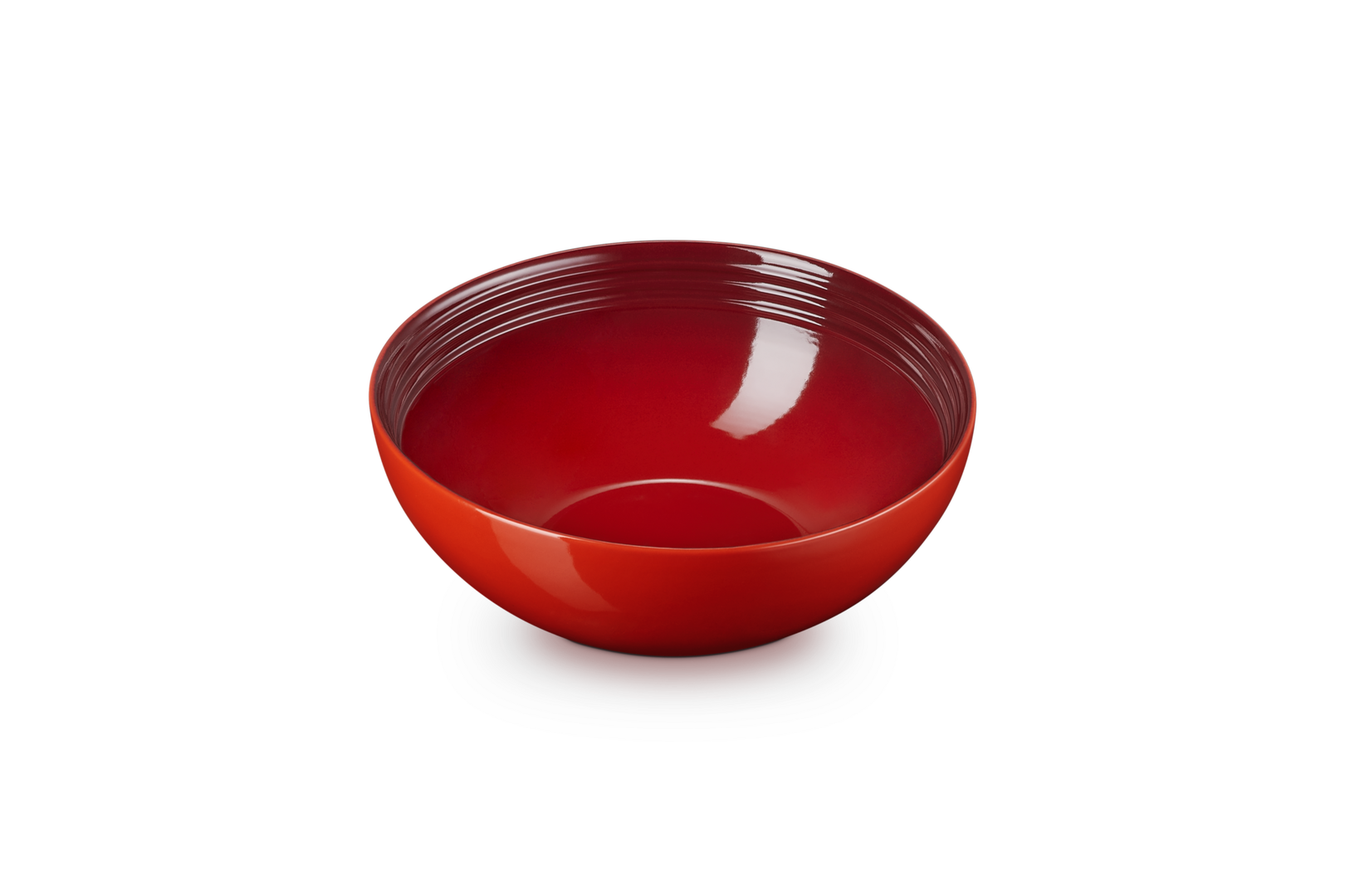 Le Creuset Salatschüssel Ø24cm Kirschrot 1