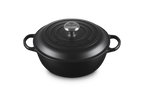 Le Creuset Stew Pot Ø26cm4.1L Schwarz matt1