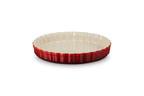 Le Creuset Tarteform Traditionell Ø28cm Kirschrot