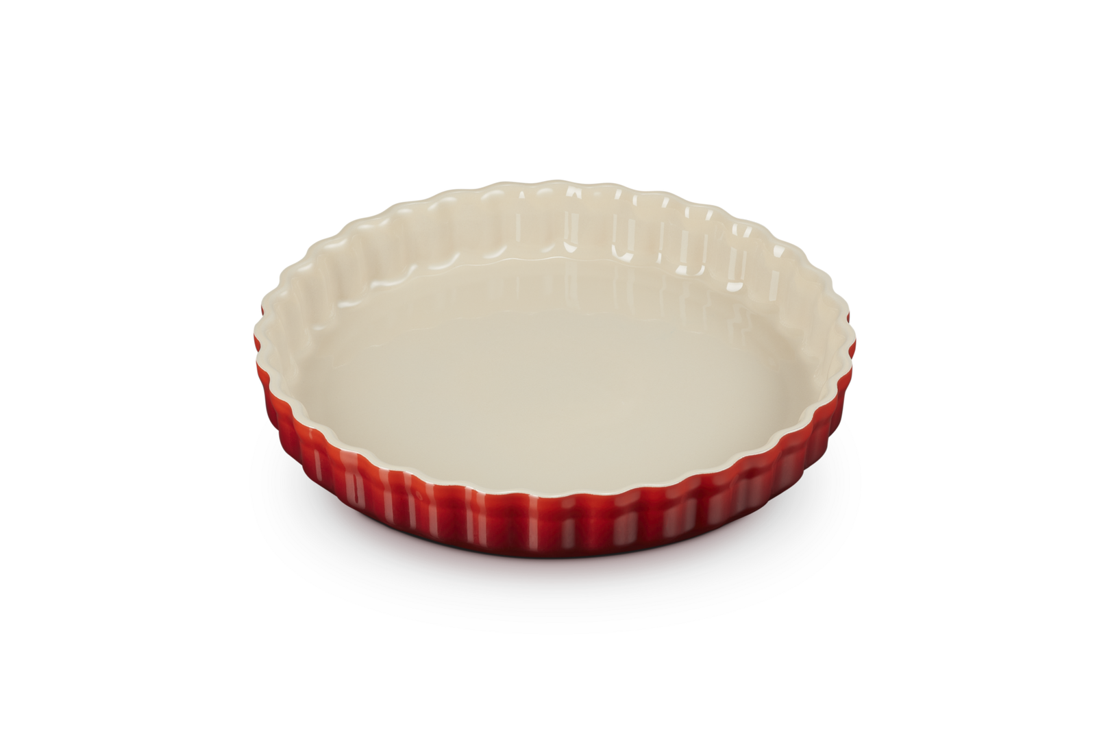 Le Creuset Tarteform Traditionell Ø28cm Kirschrot 1