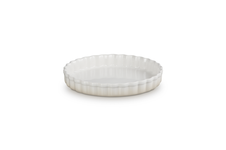 Le Creuset Tarteform Traditionell Ø28cm Meringue