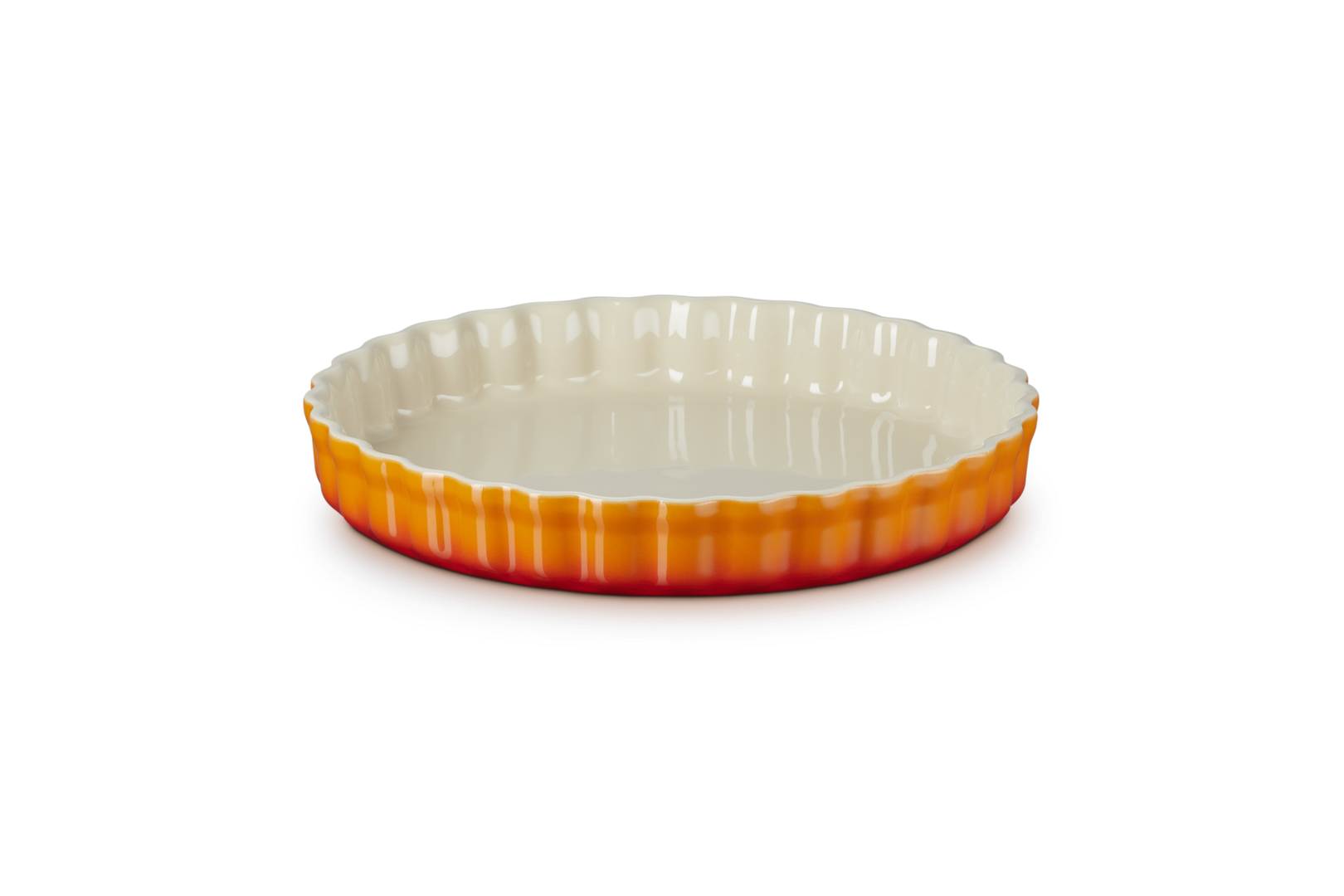 Le Creuset Tarteform Traditionell Ø28cm Ofenrot