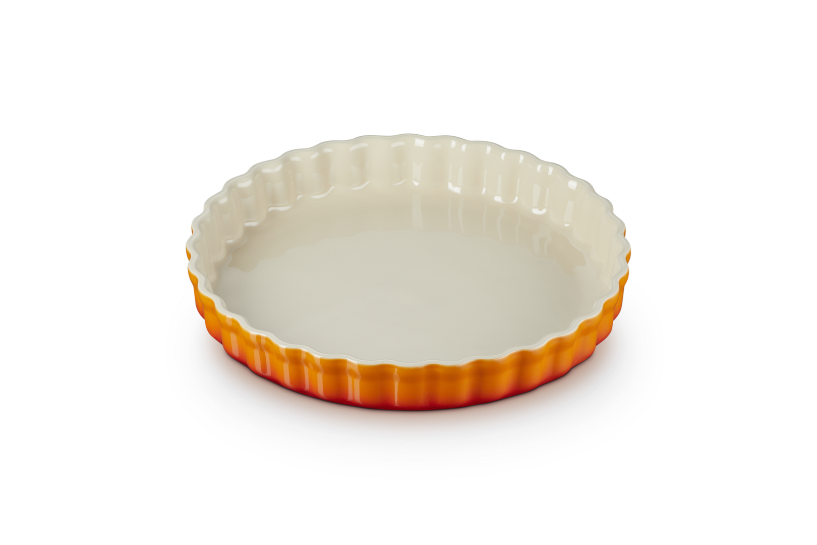 Le Creuset Tarteform Traditionell Ø28cm Ofenrot 1