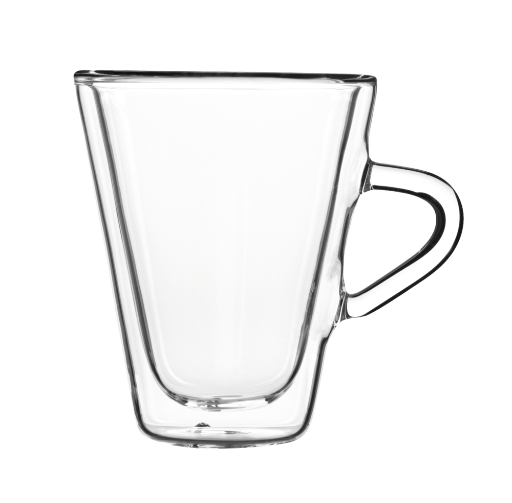 Luigi Bormioli Doppelwand-Becher 2er Set Espressino 10cl