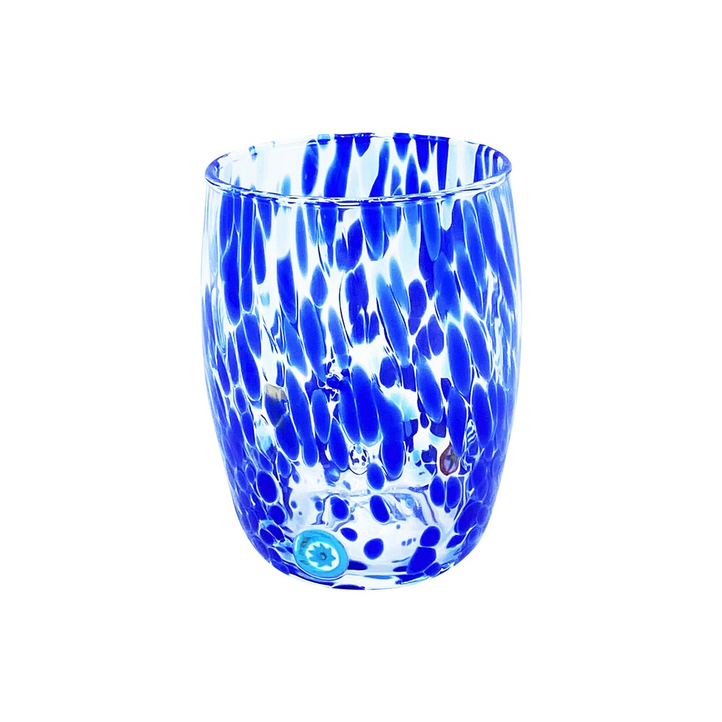 [MBB3C05] Wasserglas MURANO (blau)