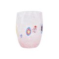 [MBB3C10] Wasserglas MURANO (rot (rosarot))